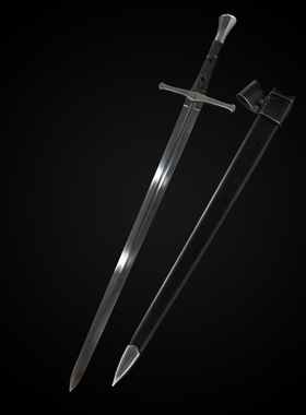 龙泉市一体西洋剑骑士剑手工长剑