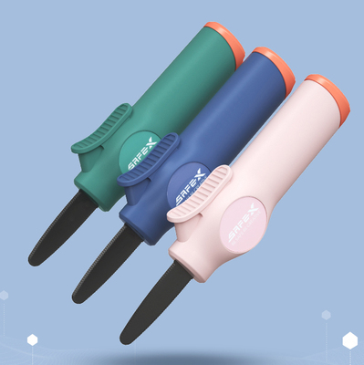 SafeX开箱刀微锯齿双刃圆弧刀头