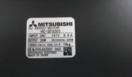 低价销售三菱电机HC-SFS201/HC-SF201/HC-SFS301 HC-SFS201K议价
