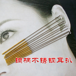 扬州采耳不锈钢 绕丝黄铜柄 耳勺 掏耳挖朵勺 采耳师专用 小耳扒