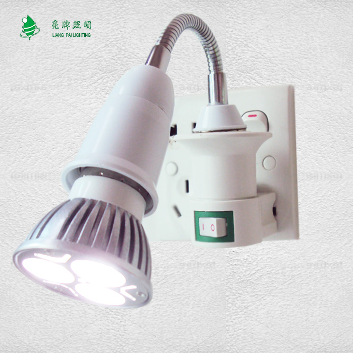 插座阅读书厨房e27节能电灯泡