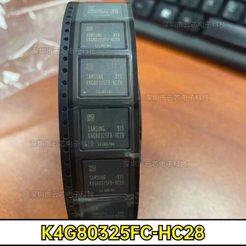K4G80325FB-HC28 全新原装 封装FBGA170 FLASH存储器内存芯片IC