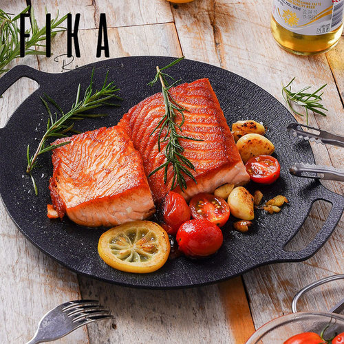 韩国进口烤盘fika烤盘户外烤肉盘