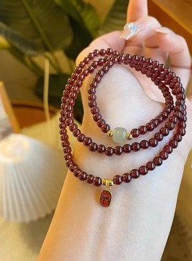 招财纳福手链女小众设计气质精致