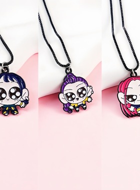 亚马逊新款热销猎魔女团滴油吊坠