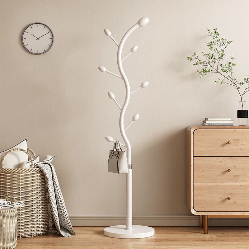 奶油风鱼骨衣帽架落地卧室挂衣架网红家用立式衣服挂架室内挂包,住宅家具,衣帽架,淘宝优惠券,粉丝福利购,淘宝优惠卷