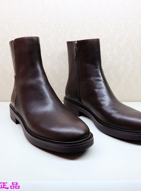Tigrisso蹀愫2024冬款蹀愫新款正品牛皮时装靴显瘦女靴TA54719-50