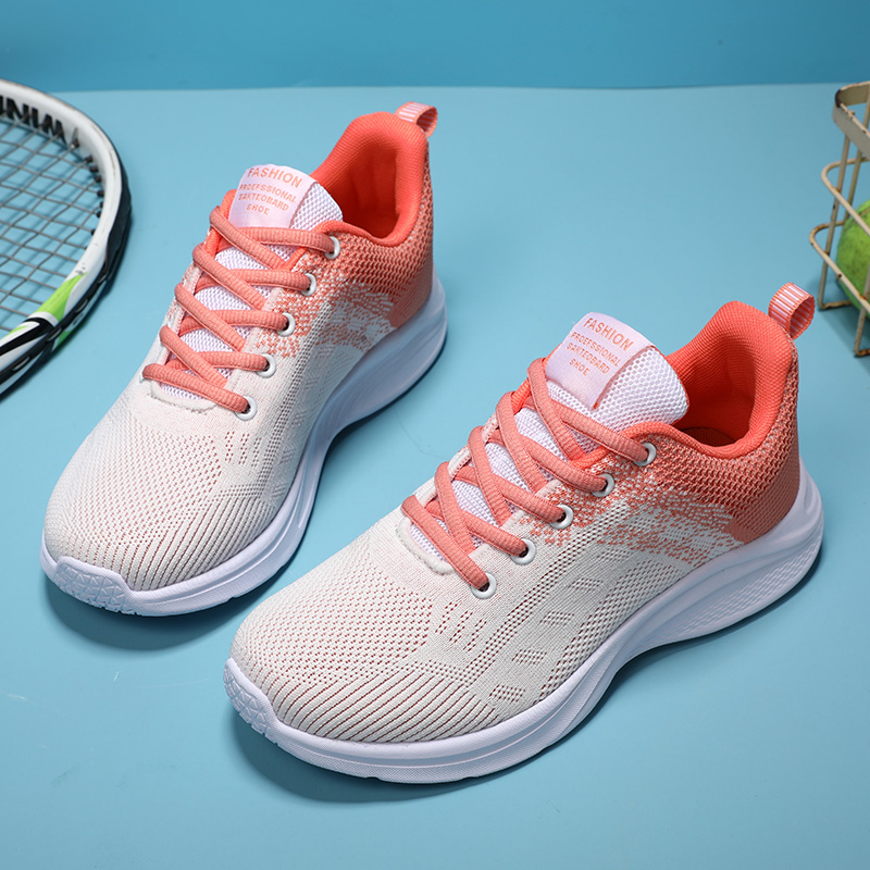 网面秋季透气百搭轻便软底休闲鞋