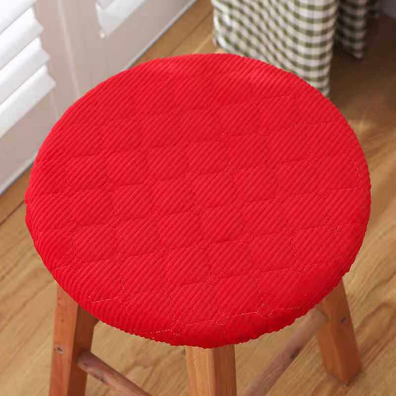 四季通用加棉座套凳子套罩家用圆凳套椅套垫子饭店餐厅圆形凳套,居家布艺,椅垫,淘宝优惠券,粉丝福利购,淘宝优惠卷