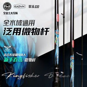 翠鸟微物路亚竿富士导环高感度