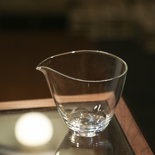 日式 简约加厚耐热玻璃公道杯分茶器高档功夫茶具分茶杯创意大号小