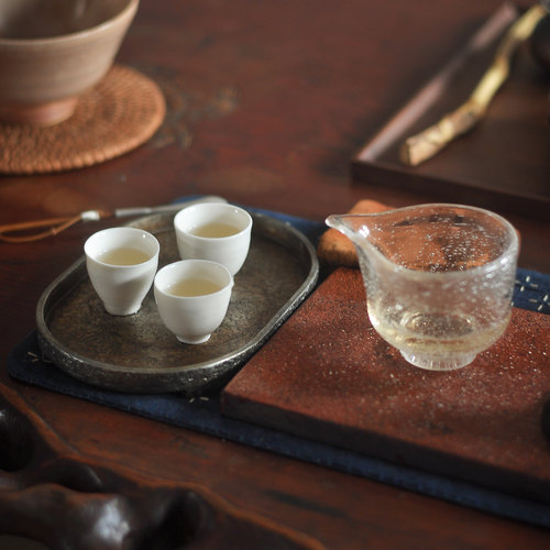 陶艺师小新作品迷你三客杯