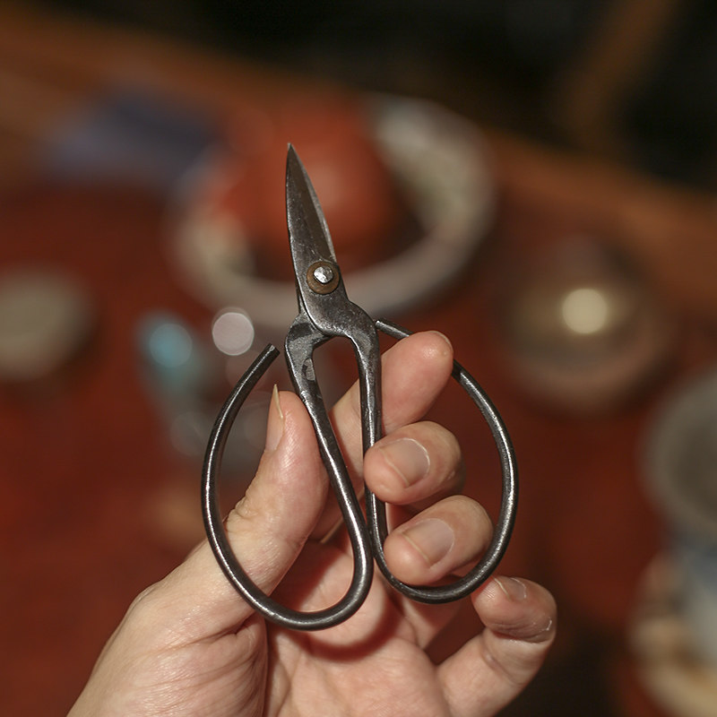 一九茶舍老式锻打铁艺茶剪 剪刀剪泡袋针线活剪功夫茶具配件小号,餐饮具,茶道/零配,淘宝优惠券,粉丝福利购,淘宝优惠卷