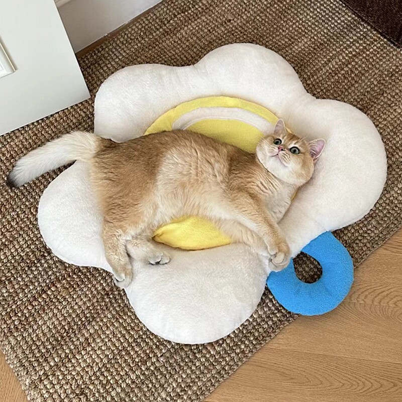 宠物荷包蛋可拆洗小猫咪踩奶睡垫