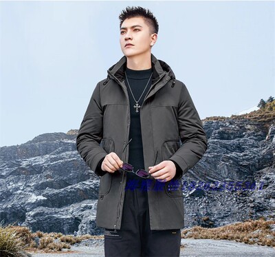 羽绒服男装a-333脱卸款羽绒服