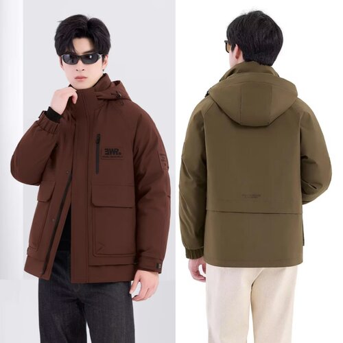 羽绒服九成品男翻新加工