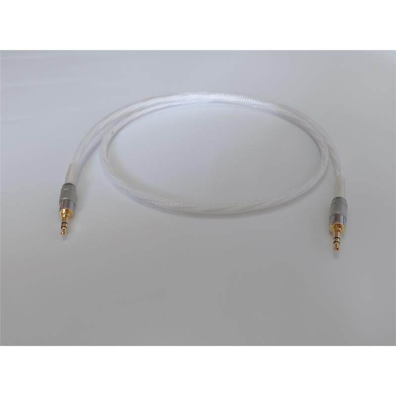 特富龙单结晶纯银线 3.5MM对录线信号线单支多股线材3.5mm讯号线