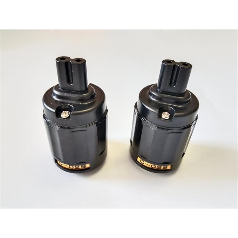 欧亚德 079 037发烧 8字尾插 029八字英式尾 电源线圆孔尾插 插