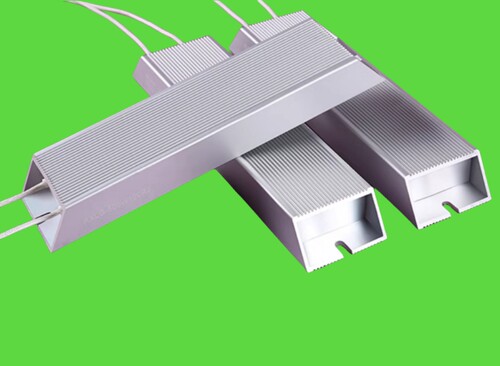 梯形刹车电阻RXLG-100W 450RJ铝壳制动电阻100W450RJ 可特殊定做