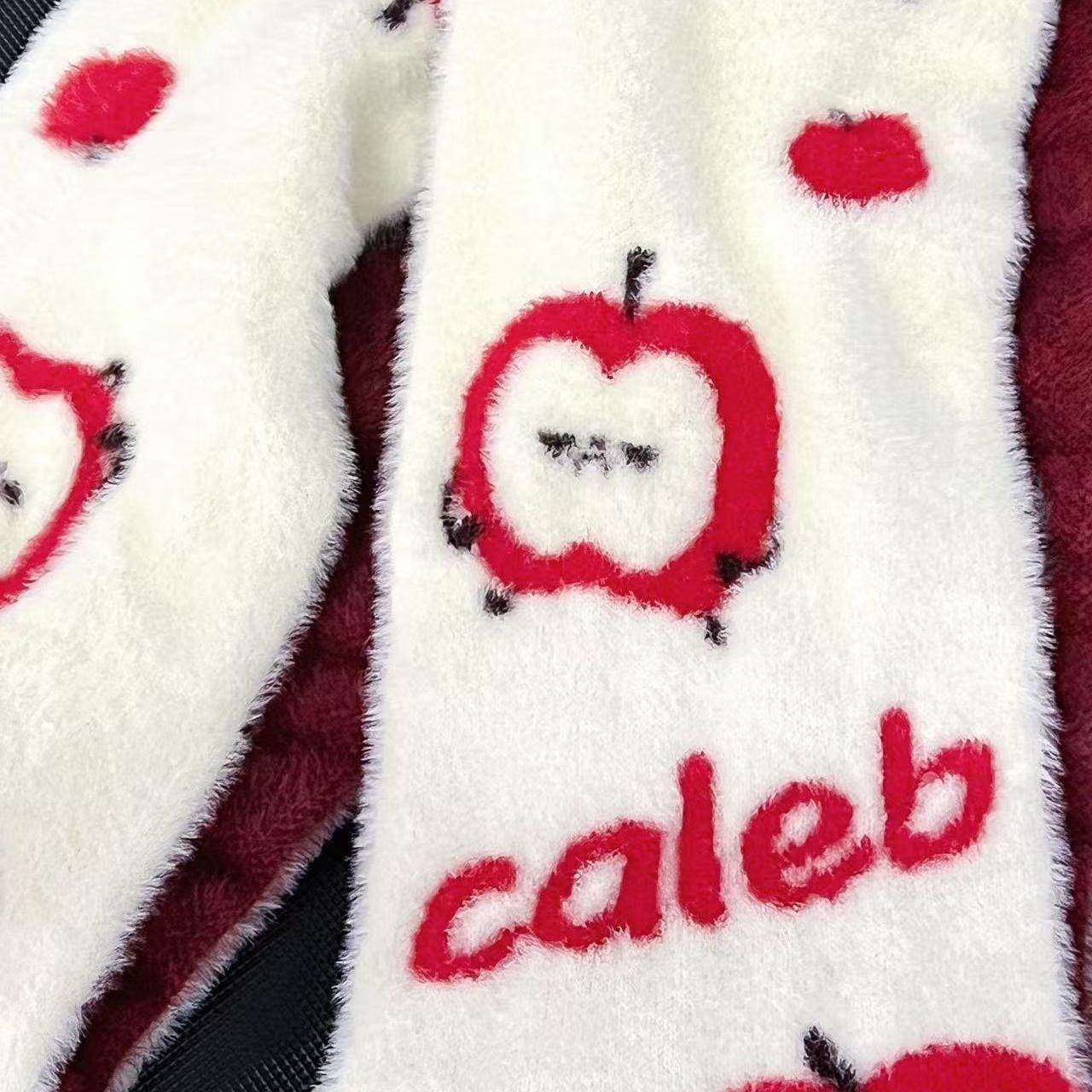 【定制】恋与深空夏以昼属性苹果亲肤彷貂绒围巾新年围巾