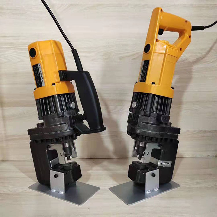 手提式液压冲孔机角钢槽钢打孔机小型打孔机槽钢冲孔器