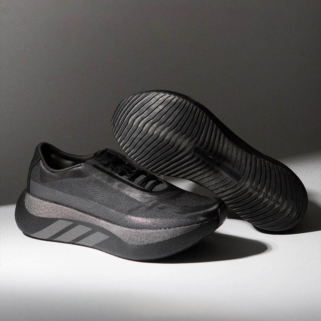 adidas Hyperboost Edge阿迪达斯新款黑色男款回弹运动休闲跑步鞋