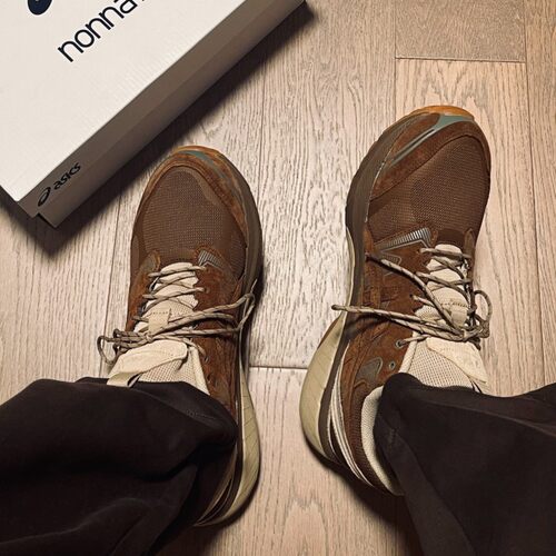 亚瑟士Nonnative x Asics Gel Terrain 低帮跑步鞋 1203A584-200