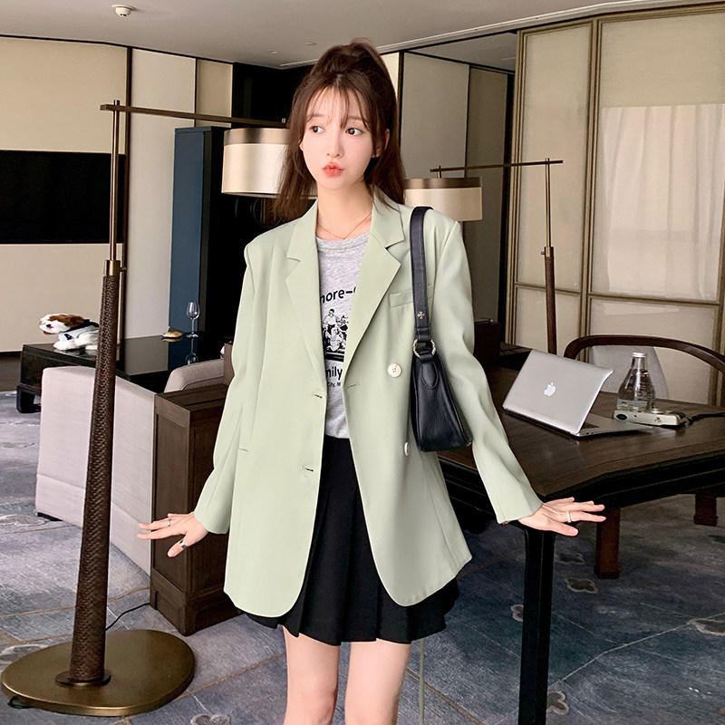 2023时尚西服韩版修身显瘦203-9113-P125-K178,女装西装,浙宝203