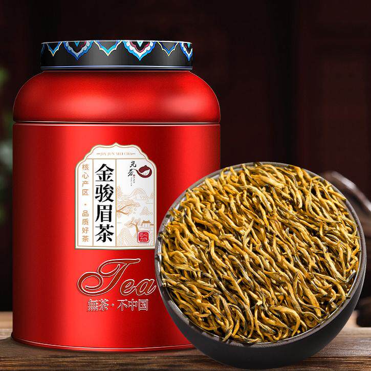 特级金骏眉红茶养胃罐装 新茶叶浓香型原味武夷花果香金峻眉