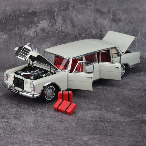 特价 齐辉 1:18 奔驰 普尔曼 Pullman 合金全开车模