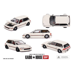 (预售)kaidohouse 本田思域(EF) Kaido Street V1 合金模型