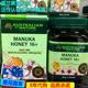 直邮澳洲代购 无添加500g nature活性麦卢卡蜂蜜16 australian