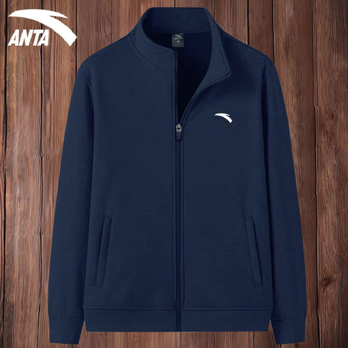 安踏官网新款运动外套旗舰店拉链