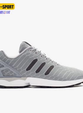 Adidas/阿迪达斯正品三叶草ZX FLUX男子运动轻便跑步鞋B24442