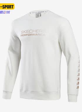 Skechers/斯凯奇正品JACKET新款男子针织套头运动卫衣 P322M041