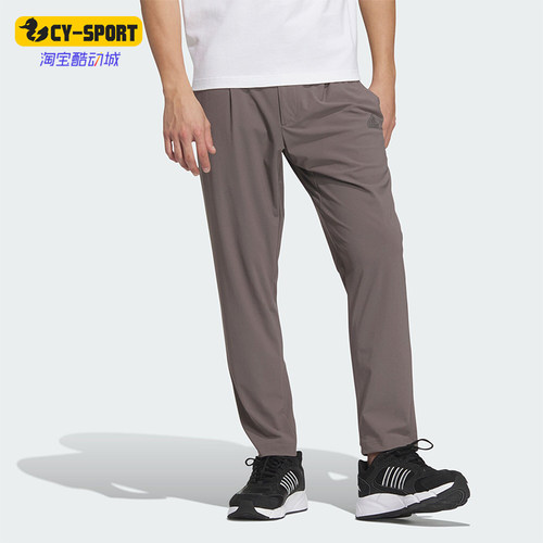 阿迪达斯男士防晒运动休闲九分裤