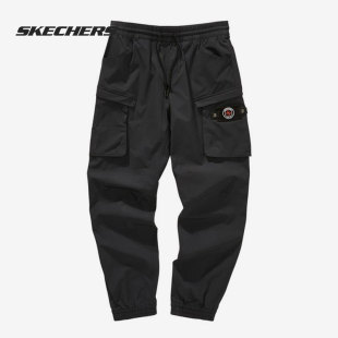 梭织长裤 Skechers 男子雅钻系列时尚 新款 L121M135 斯凯奇正品