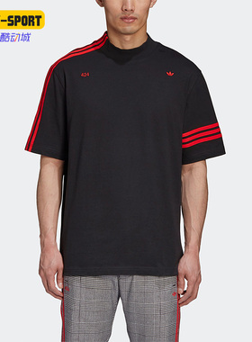 Adidas/阿迪达斯正品三叶草424 R.Y.V. Tee男子运动T恤FS6236