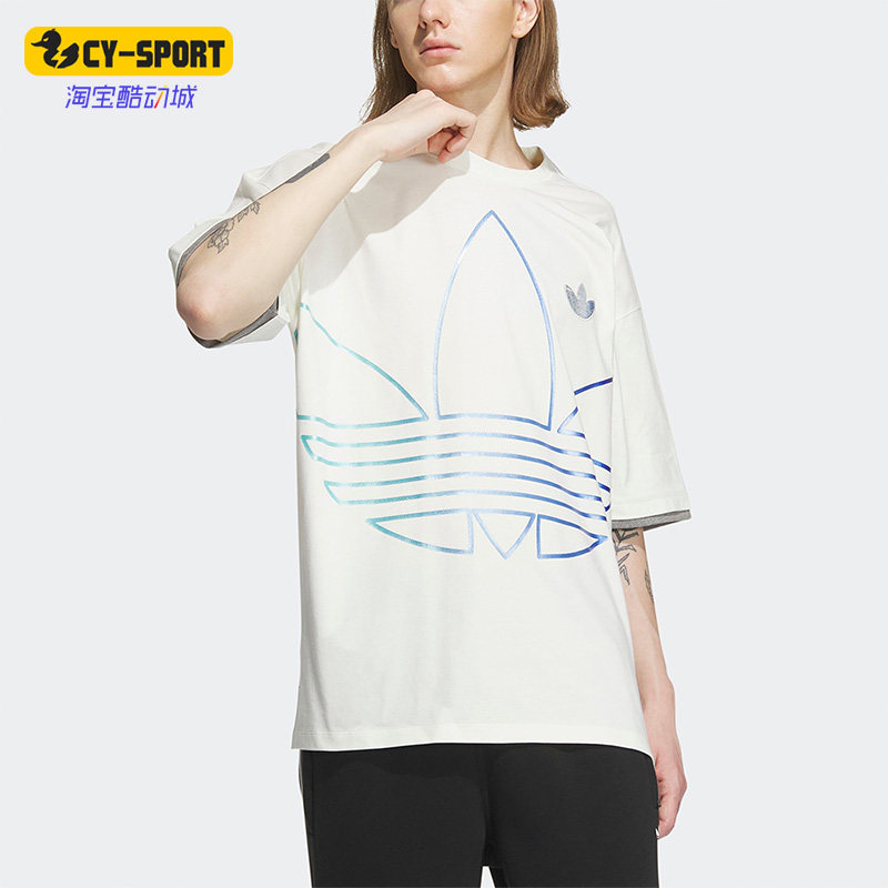 Adidas/阿迪达斯男子运动短袖