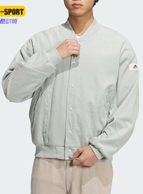 didas/阿迪达斯正品冬季新款男子运动休闲立领外套IQ1388