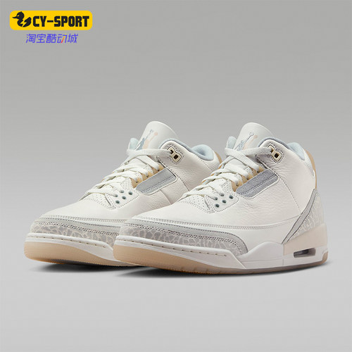 Nike/耐克正品Air Jordan3 Retro Craft男士篮球鞋FJ9479-100