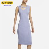 休闲连衣裙DV8302 Nike 女子运动透气刺绣无袖 夏季 519 耐克正品