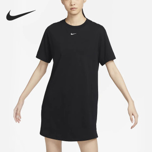 女子运动短袖 新款 2023夏季 Nike 连衣裙DV7883 耐克正品 010