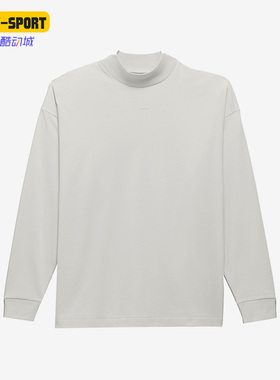 Adidas/阿迪达斯正品夏季男子圆领印花运动休闲长袖T恤IJ5555