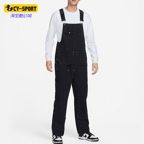 Nike/耐克正品春季新款男士宽松休闲运动背带裤FN3121-010