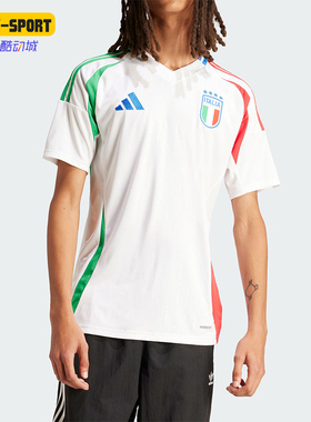Adidas/阿迪达斯正品FIGC A JSY男士足球运动短袖球衣IN0656