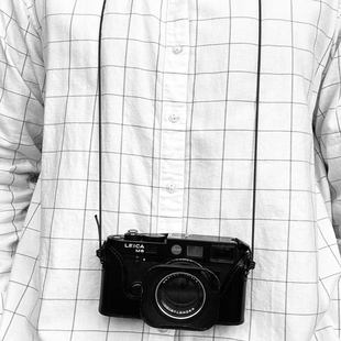 Q3富士X100VI不磨挂耳理光GR 极简相机背带适配徕卡M11P FSS