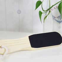 特价美甲工具 大S强烈推荐足型足部搓脚板 双面脚底搓 木制手柄