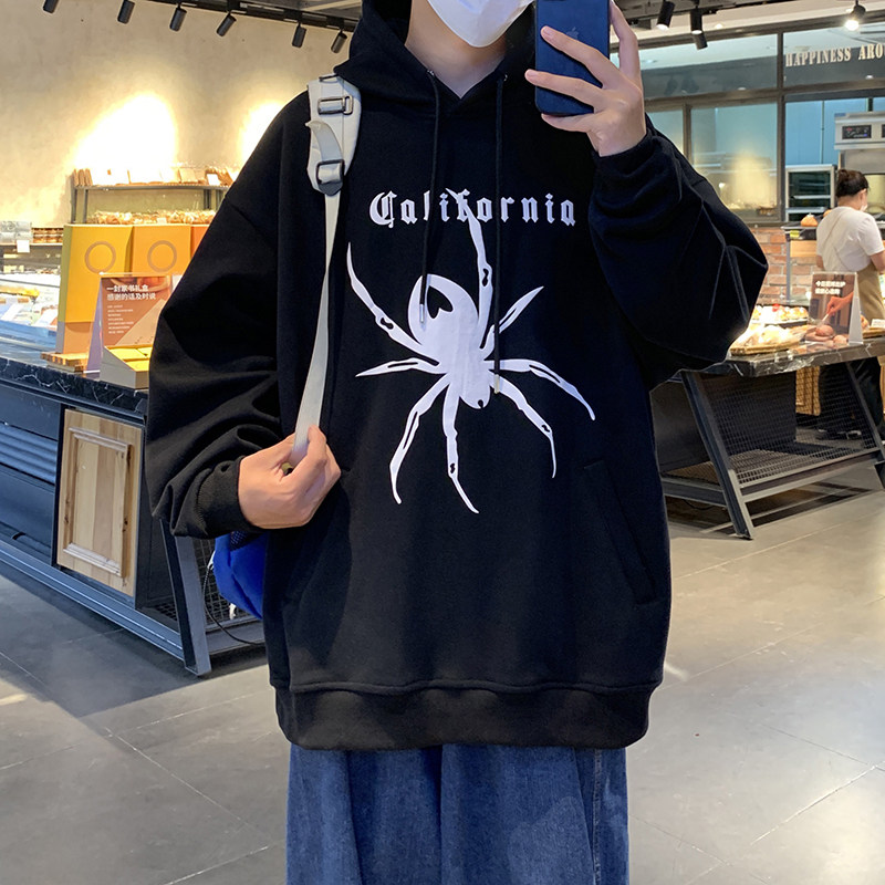 1014A-WY73秋冬季2024新款卫衣男连帽潮牌外套P68,男装卫衣,星座502-2（原1014A）