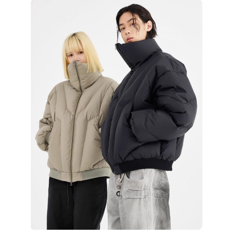 网图慎用[502-2-MF005-特批95现货]美式短款棉服解构立领外套棉衣，男装棉衣，星座502-2（原1014A）